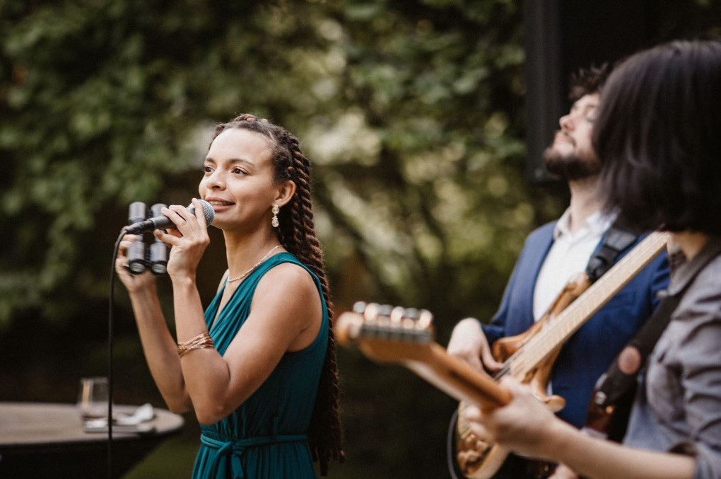 Trio des Saveurs, jazz en live - animation musicale lors d'un mariage au manoir des Vacheresses